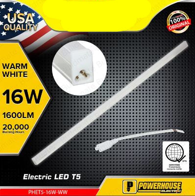 POWERHOUSE PHET5-16W-WW LED T5 WARM WHITE 16W