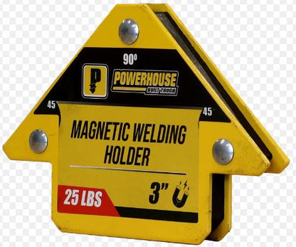 POWERHOUSE MAGNETIC WELDING HOLDER 3"