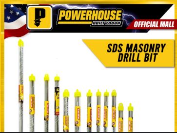 POWERHOUSE RAPTOR MASONRY SDS RORARY HAMMER DRILL BIT 6MMX110MM