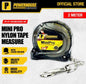 POWERHOUSE PH-MINIPRO MINI PRO NYLON TAPE MEASURE 2M