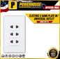 POWERHOUSE LHWD-402-P3 GANG PLATE UNIVERSAL OUTLET