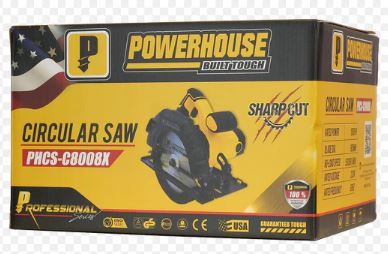 POWERHOUSE PHCS-C8008X CIRCULAR SAW 1,500W