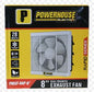 POWERHOUSE ELECTRIC EXHAUST FAN WALL MOUNTED RAPID SERIES 8" (PHEEF-RAP-8)