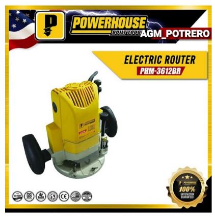 POWERHOUSE PHM-3612BR POWERHOUSE ELECTRIC ROUTER 1,580W