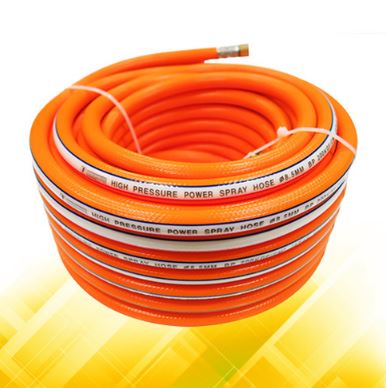 POWERHOUSE POWER SPRAYER HOSE 2PLY/ 10M ORANGE (ROLL)