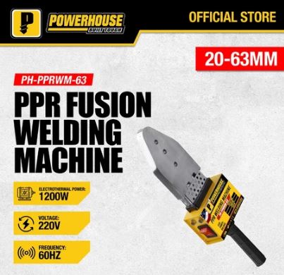POWERHOUSE FUSION WELDING MACHINE (PH-PPRWM-63 PPR)
