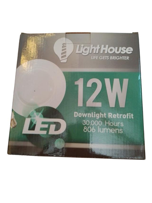 POWERHOUSE LHDRKGE27-12-DL  LIGHTHOUSE DOWNLIGHT RETROFIT 12W