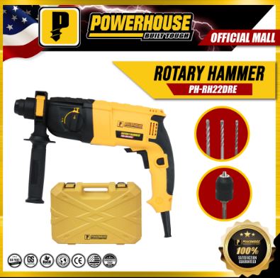 POWERHOUSE PHB-RH22DRE ROTARY HAMMER
