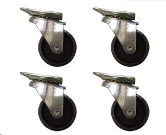 POWERHOUSE STEEL CASTER 1 SET 4PCS