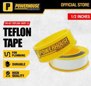 POWERHOUSE TEFLON SEAL TAPE 3/4