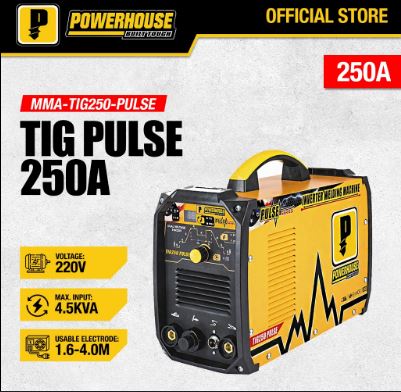 POWERHOUSE TIG-250 PULSE TIG MMA DUAL FUNCTION INVERTER WELDING MACHINE