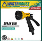 POWERHOUSE WH-EXTREMEGUN-8WAY WATERHOUSE 8 PATTERN PLASTIC WATER SPRAY GUN
