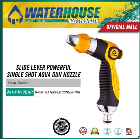 POWERHOUSE WATERHOUSE SINGLE SHOT NOZZLE 9WH-HN-8BAR)