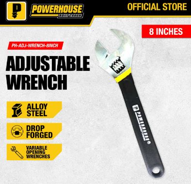 POWERHOUSE ADJUSTABLE WRENCH 10"