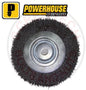 POWERHOUSE CIRCULAR WIRE BRUSH 4"