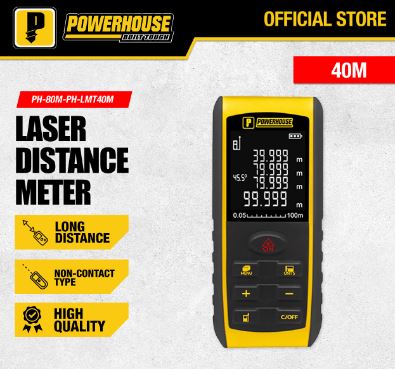 POWERHOUSE PH-LMT-40M LASER DISTANCE METER