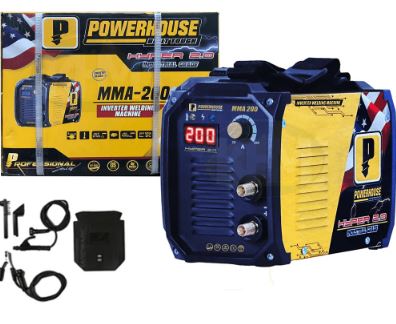 POWERHOUSE MMA-200 SPARK SERIES INVERTER WELDING MACHINE W/ FREE AG650