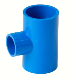 PVC BLUE TEE REDUCER 3/4