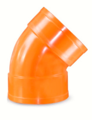 PVC ELBOW 2X45°