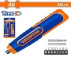 WADFOW CORDLESS SCREWDRIVER 4V WCV4435