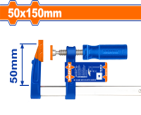 WADFOW F CLAMP 50X150CMM WCP2151