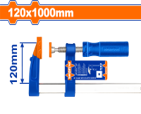 WADFOW CLAMP 120X1000MM WCP2125