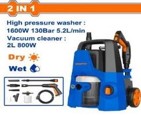 WADFOW 2IN1 PRESSURE WASHER AND VACUUM CLEANER WHP4A16