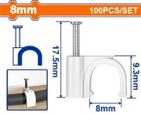 WADFOW CABLE CLIPS 8MML WFQ1308