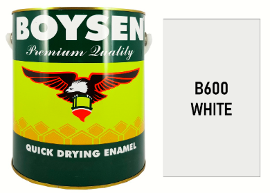 QUICK DRYING ENAMEL WHITE 1/4L