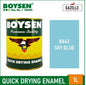 BOYSEN QUICK DRYING ENAMEL SKY BLUE B-642 (1L)