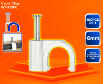 WADFOW Cable Clips 6mm - WFQ1306