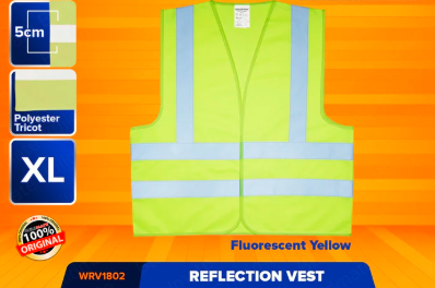 WADFOW Reflection Vest (Yellow) XL - WRV1802