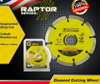 POWERHOUSE RAPTOR CUTTING DISC 5/32