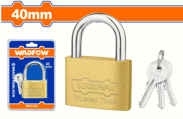 WADFOW Brass Padlock 40mm - WPD1440