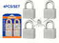 WADFOW 4pcs Key Alike Square Type Vane Padlock 40mm - WPDS444