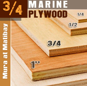 MARINE PLYWOOD 3/4