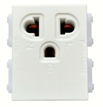 PANASONIC WEG - 1191K (UNIV. OUTLET W/ GROUND ) AIRCON