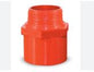 RED ORANGE PVC CONDUIT MALE ADAPTOR 3/4