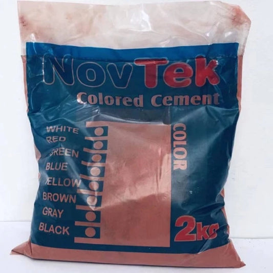 NOVTEK PORTLAND COLORED CEMENT RED 2KG
