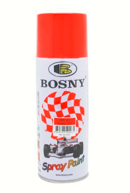 BOSNY SPRAY PAINT SIGNAL RED