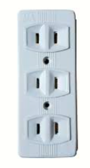 KOPEZ 3 GANG LOADED OUTLET