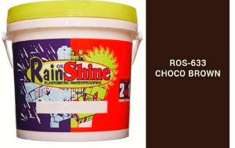 RAIN OR SHINE CHOCOLATE BROWN GALLON