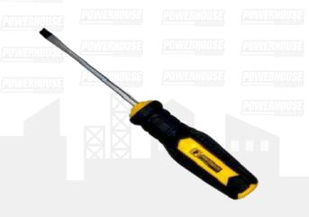 POWERHOUSE CUSHION GRIP SCREWDRIVER SLOTTED