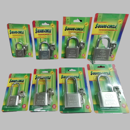 SECURITY CIRCLRE PADLOCK 40MM SHORT