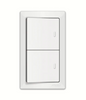 ROYU 2 GANG SWITCH SET WH503 CLASSIC SERIES