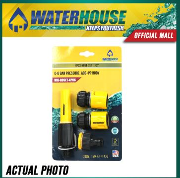 WATERHOUSE 3PCS SET HOSE CONNECTOR SET 1/2"