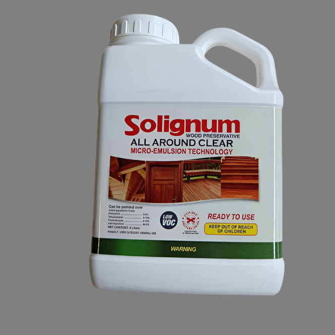 SOLIGNUM ALL AROUND CLEAR 4LITER/GALLON