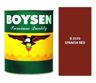 BOYSEN ROOFGUARD SPANISH RED B-2570 4L