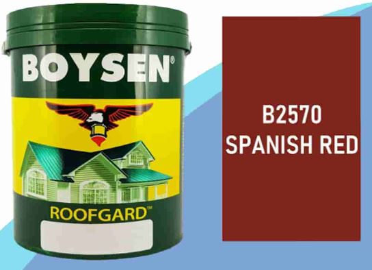 BOYSEN ROOF-GUARD SPANISH RED 16L