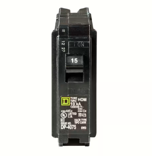 SQUARE D HOMELINE CIRCUIT BREAKER 15A